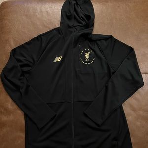 Liverpool - New Balance - 6 Times Champ Euro Zip Hoodie - Size XL